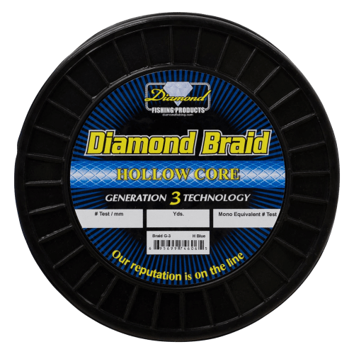 Diamond Braid Generation 3 Hollow Core Braided Fishing Line