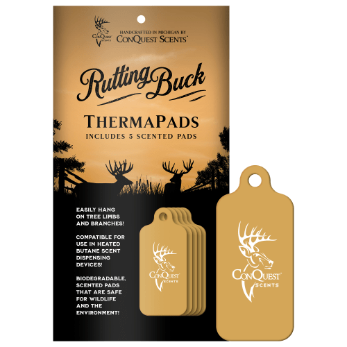 Conquest Scents RuttingBuck ThermaPad Deer Scent 5-Pack