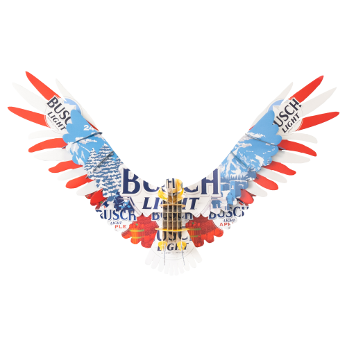 Beer Deer Beer Eagle Busch Beer Cardboard Box Wall Mount