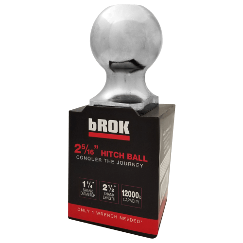 bROK Chrome Hitch Ball