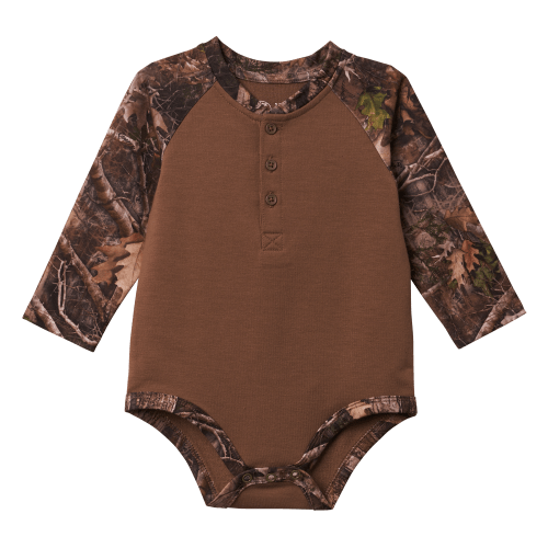 Bass Pro Shops Henley Bodysuit for Babies