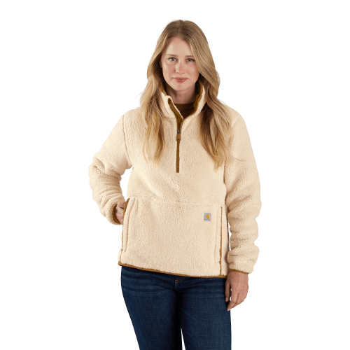 Carhartt Loose-Fit Fleece Half-Zip Pullover for Ladies
