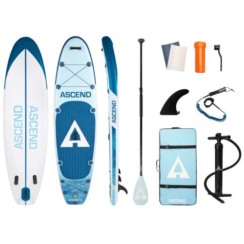 Ascend 10'6" Inflatable Stand-Up Paddleboard Package