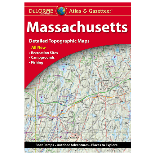 DeLorme Atlas & Gazetteer Detailed Topographic Maps Book