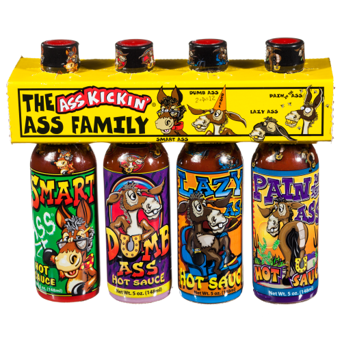 Ass Kickin' Ass Family Hot Sauce Gift Set
