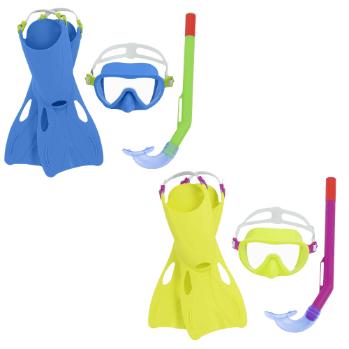 Bestway Essential Snorkel Set with Fins for Kids
