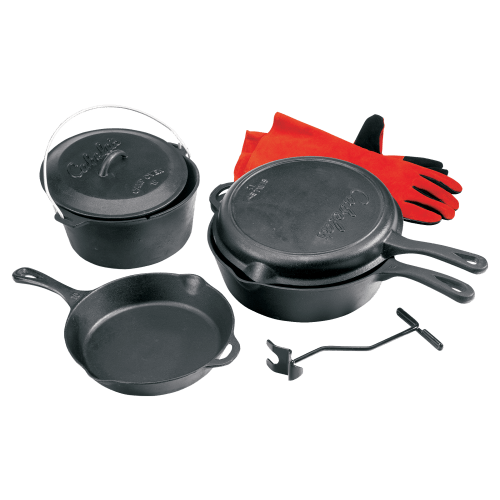 Cabela's Cast-Iron 5-Piece Starter Set