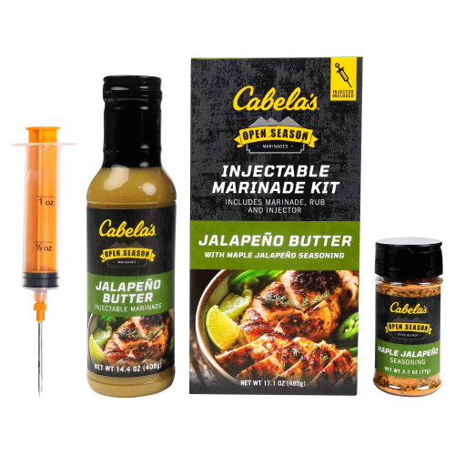 Cabela's Creole Jalapeno Butter Injectable Marinade Kit