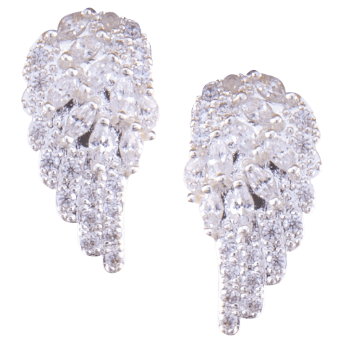 Amanda Blu Mini Angel Wings Earrings