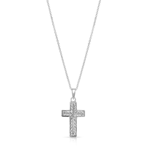 Montana Silversmiths Captured In Faith Cross Necklace