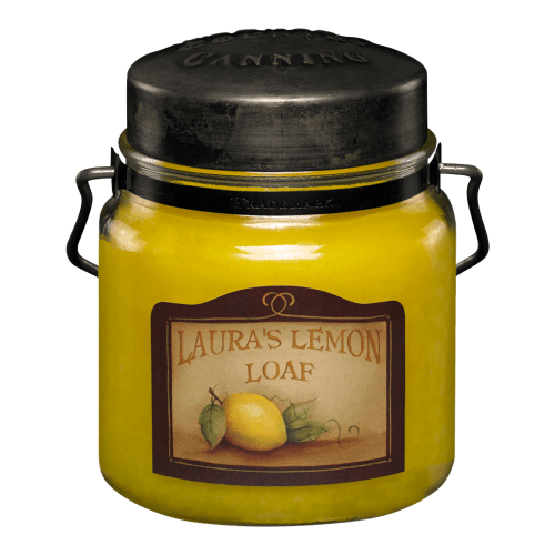 McCall's Candles Laura's Lemon Loaf Classic Jar Candle