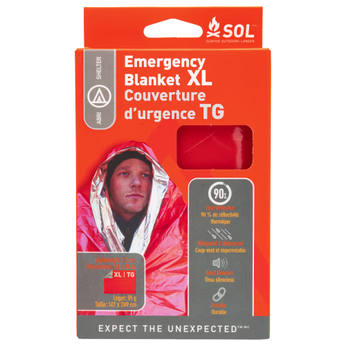 SOL Heatsheets 2-Person Survival Blanket