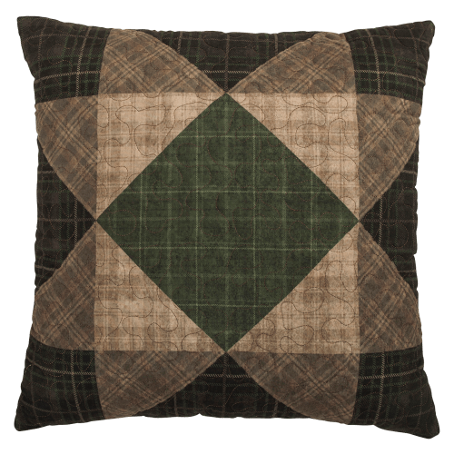 Donna Sharp Patchwork Plaid Decorative Pillow