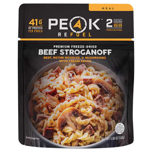 Peak Refuel Beef Stroganoff