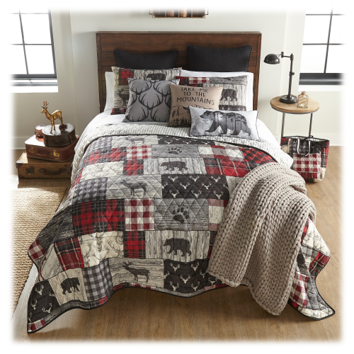 Donna Sharp Timber Bedding Collection Quilt Set