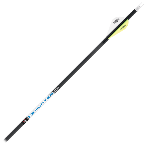 BlackOut X3 Hunter Carbon Arrows with 2'' HP Vanes