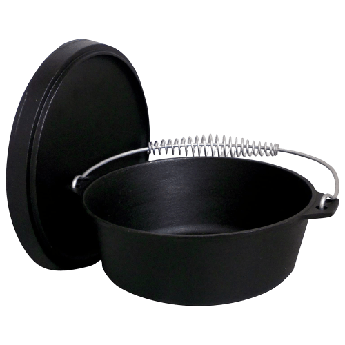 King Kooker Cast Iron Dutch Oven with Lid