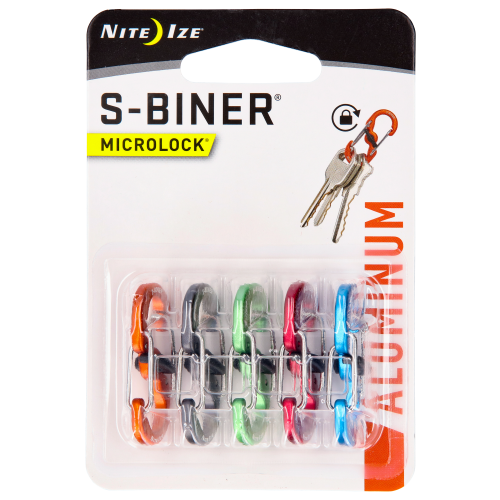 Nite Ize S-Biner MicroLock Aluminum