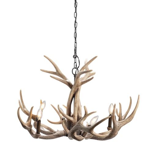 Crestview Collection Huxley Antler Chandelier