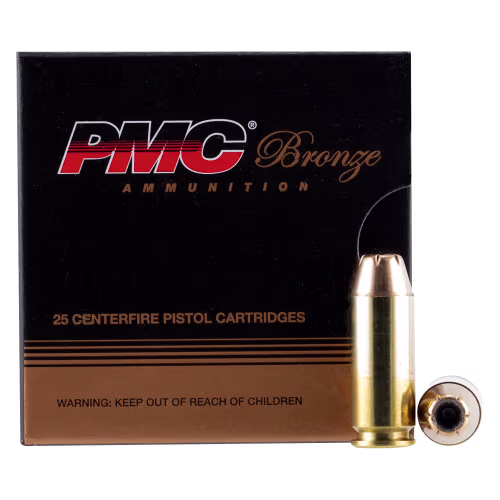 PMC Bronze JHP 10mm 170 Grain Handgun Ammo