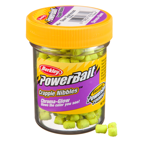 Berkley PowerBait Chromo-Glow Crappie Nibbles