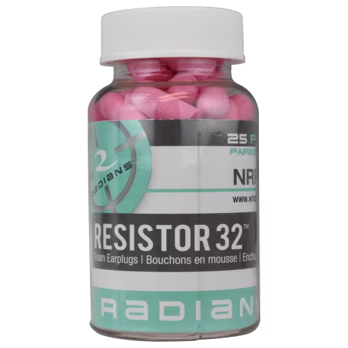 Radians Resistor 32 Disposable Earplugs