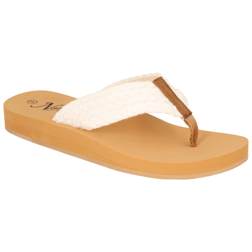 Natural Reflections Shelly Flip Sandals for Ladies