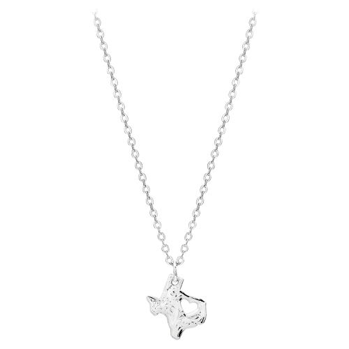 Montana Silversmiths I Heart Texas State Charm Necklace