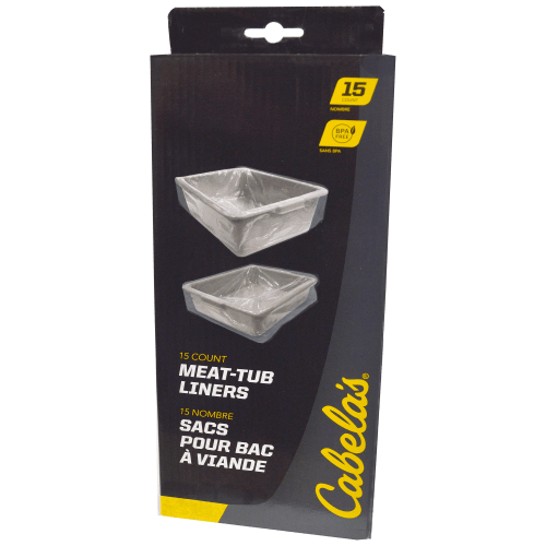 Cabela's Meat Tub Liners 15-Count