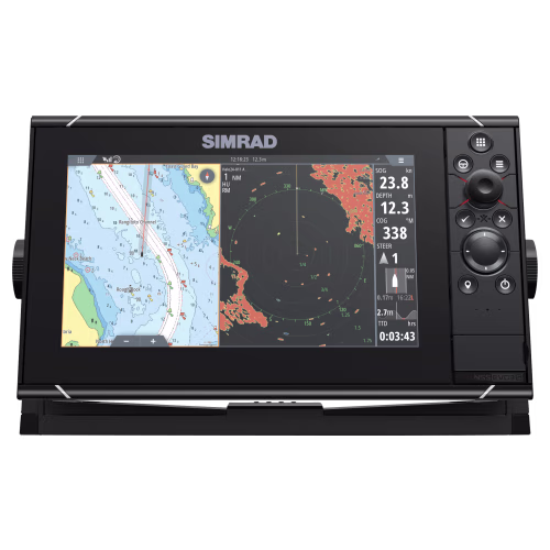 Simrad NSS evo3S Fish Finder/Chartplotter with C-MAP US Enhanced Charts