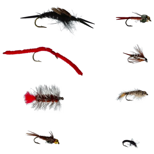Perfect Hatch 8-Pack Grab N' Go Nymph Fly Assortment