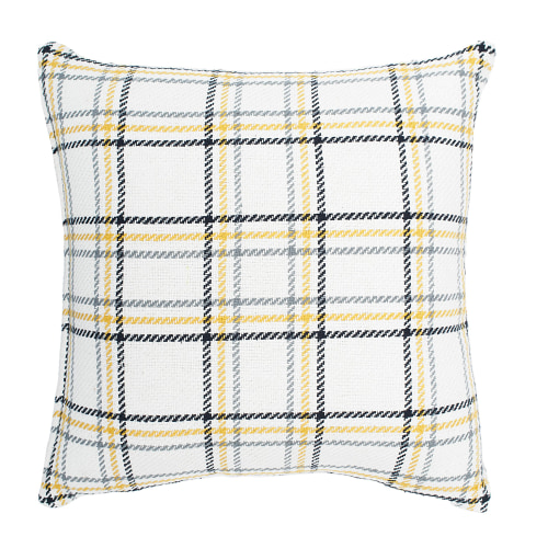 C&F Home Honey Bee Plaid Throw Pillow