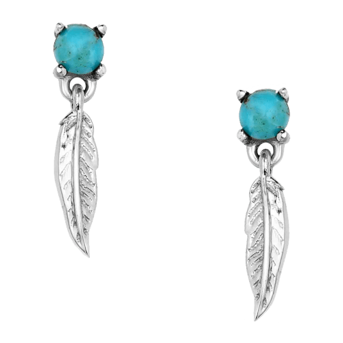 Montana Silversmiths Take Flight Turquoise Earrings