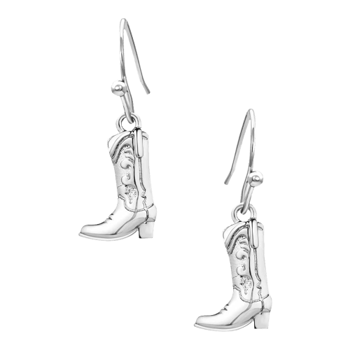 Montana Silversmiths Sculpted Cowboy Boot Earrings