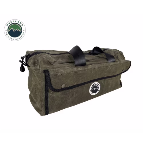 Overland Vehicle Systems Small Canyon Waxed Canvas Duffle Bag