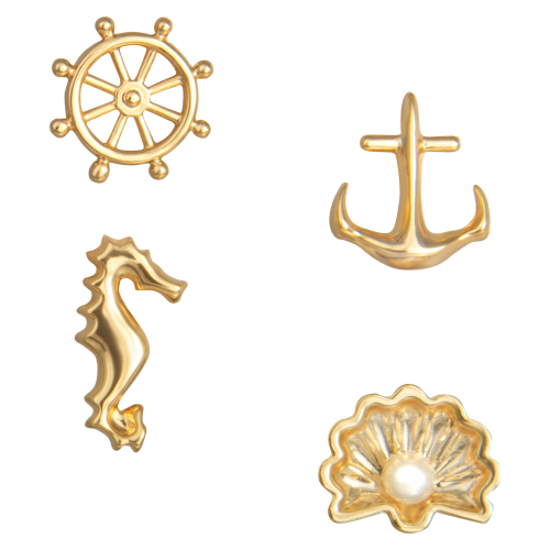 Amanda Blu Nautical Duo Earrings