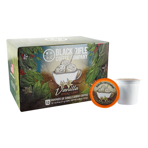 Black Rifle Coffee Company Vanilla Coffee Rounds