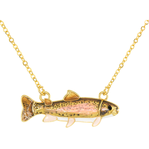 Amanda Blu Rainbow Trout Necklace