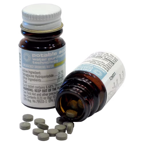 Potable Aqua Water Purification Tablets