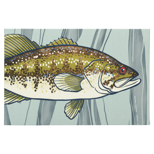 Open Road Brands Fish Canvas Wall Art