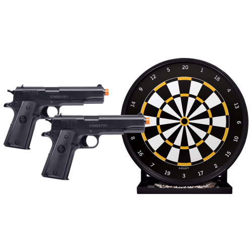 Game Face Stinger Challenge Airsoft 2 Pistol Kit