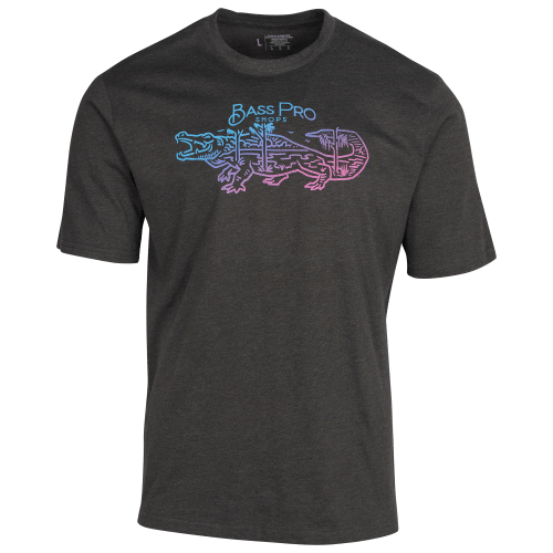 Bass Pro Shops Neon Gator Short-Sleeve T-Shirt for Men