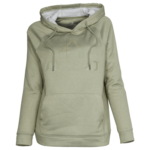 Ascend Recycled Fleece Logo Long-Sleeve Hoodie for Ladies