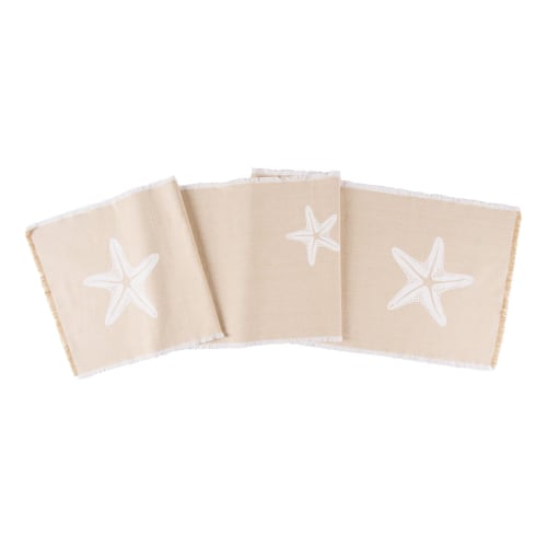 C&F Home Starfish Table Runner