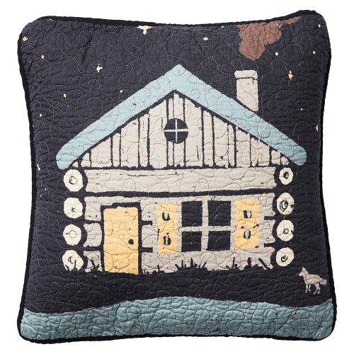 Donna Sharp Moonlit Cabin Bedding Collection Cabin Pillow