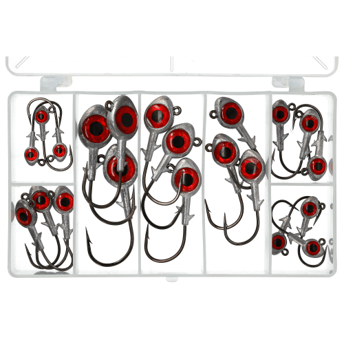 Offshore Angler Red Eyed Jighead Kit