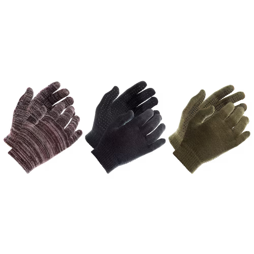 RedHead Knit Gloves 3-Pack