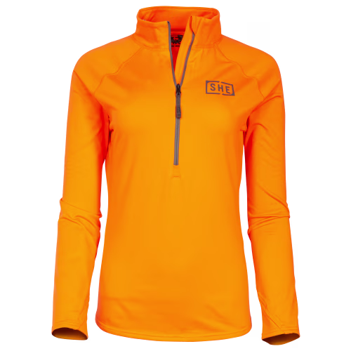 SHE Outdoor Fleece Quarter-Zip Pullover for Ladies
