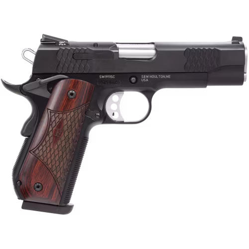 Smith & Wesson SW1911SC E-Series Round Butt Scandium Pistol