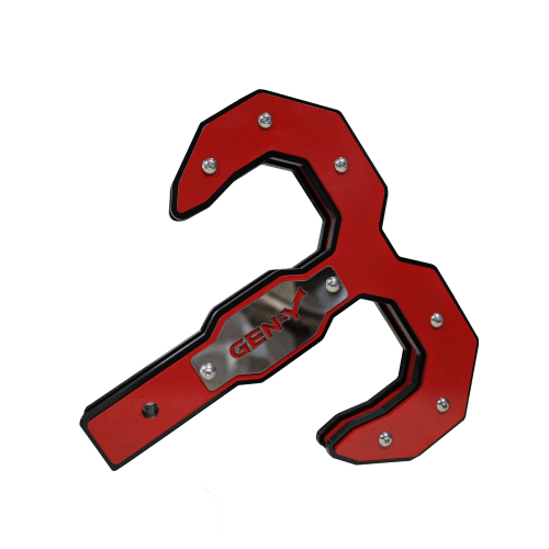 GEN-Y HITCH The Hulk 2.5'' Shank Tow Hook with Pin and Twist Clip
